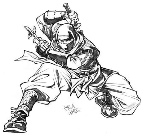 Ninja Sketch Ninja Sketch Commission By