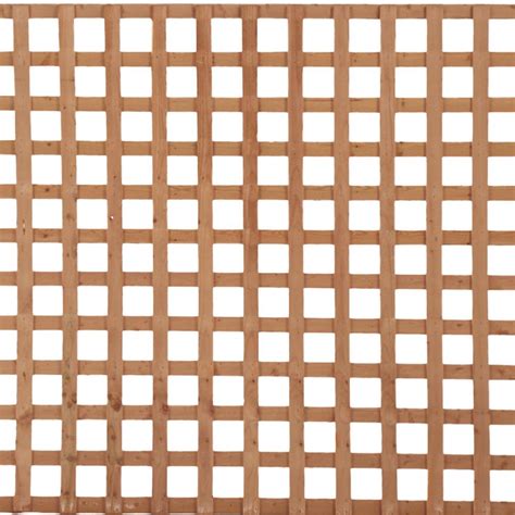 4 sets of four (4) lattice roof squares. 4 ft. x 8 ft. Spruce Redwood Pressure Treated Square Wood ...