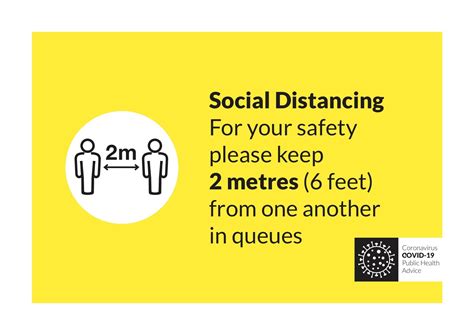 Free Social Distancing Poster