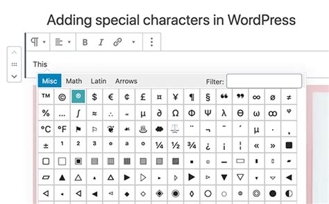 Cómo Agregar Caracteres Especiales En Publicaciones De Wordpress Mundocms