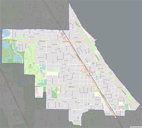 Map Of Winnetka Village