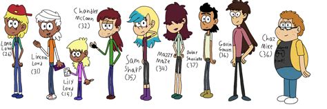 The Loud House Next Gen Redesigns Part 2 By Liloskull343 On Deviantart