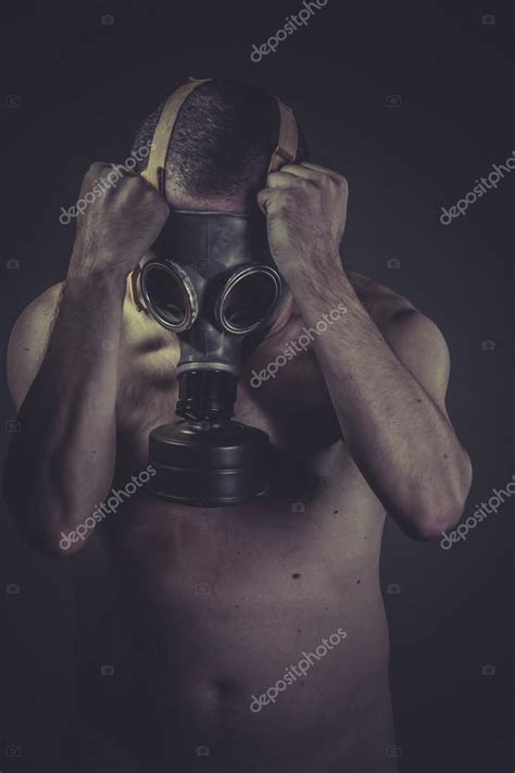Nude Man With Gas Mask Stock Photo By Outsiderzone 69752947