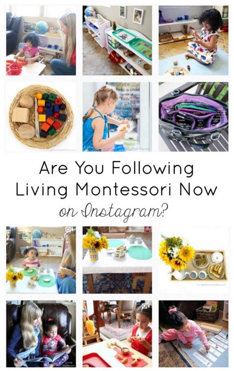 Are You Following Living Montessori Now On Instagram Living
