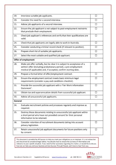 Free Employee Recruitment Database Template Jafmate