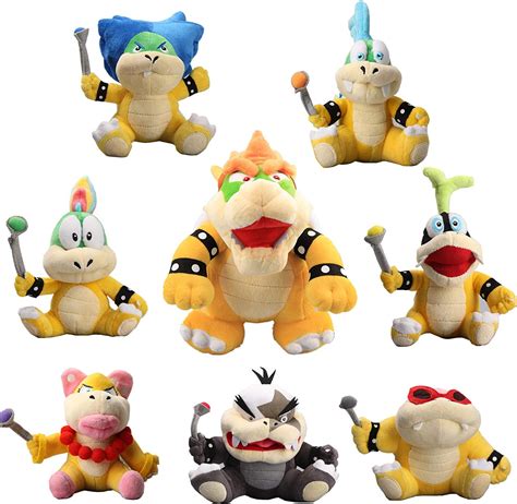 Uiuoutoy Super Mario 10 King Bowser And Koopalings Larry Iggy Lemmy Roy