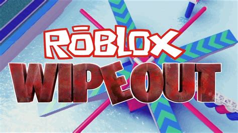 Wipeout In Roblox Roblox Total Wipeout Minigames Youtube