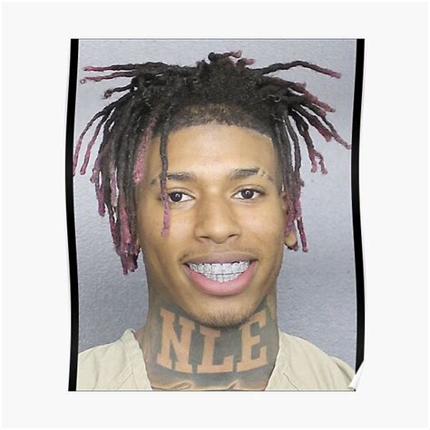 Nle Choppa Mugshot Classic Poster For Sale By Juanfran01 Redbubble