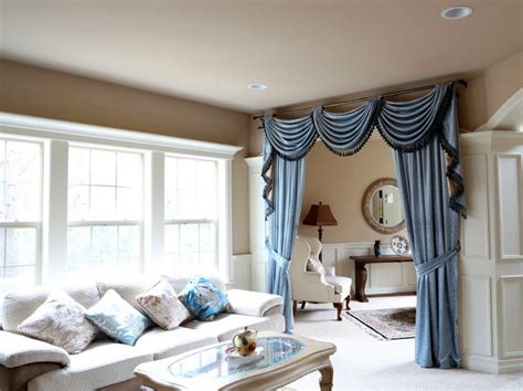 20 Beautiful Swag Valance Patterns To Sweeten Your Interior