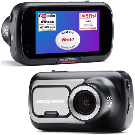 Nextbase 422gw Dash Cam Full 1440p 30fps Quad Hd Recording In Car