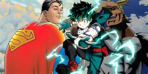 Dekus Best Moment In My Hero Academia Is Actually A Superman Reference