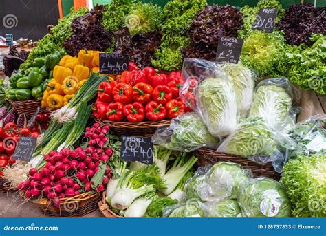Fresh Colorful Vegetables For Sale Stock Image Image Of Herbs London