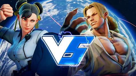 Street Fighter V Chun Li Vs Vega Youtube