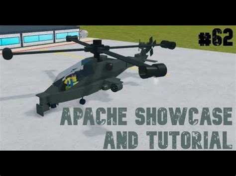 Apache Showcase And Tutorial Roblox Plane Crazy Youtube