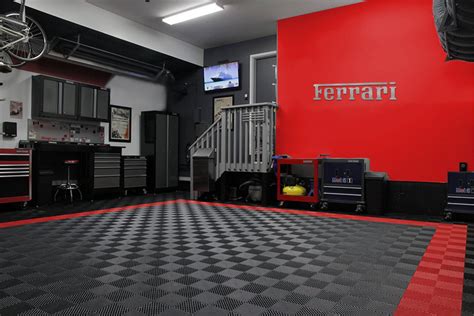 Ferrari Garage Sign 4 Feet Long Brushed Silver Etsy Garage House
