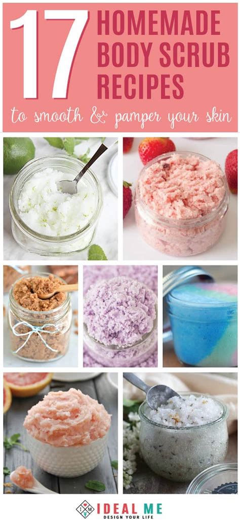 17 Homemade Body Scrub Recipes To Smooth And Pamper Your