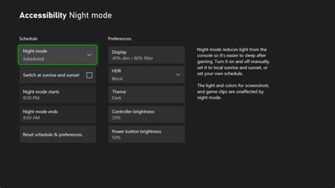 Xbox Series X 4k Dashboard Xbox Night Mode And Quick Settings Added