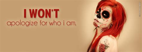 Being Yourself Facebook Covers