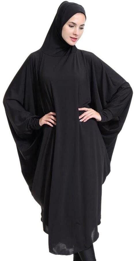 F Fityle Arab Womens Full Cover Overhead Abaya Muslim Prayer Burqa