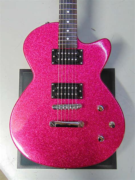 Daisy Rock Debutante Rock Candy Electric Guitar Pink Sparkle Reverb