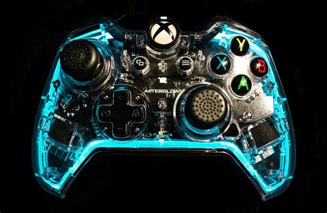 Black And Blue Xbox One Controller Remote Control 910x594