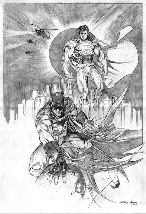 Superman Batman By Ardian Syaf On Deviantart Dc Comics Artwork Comic