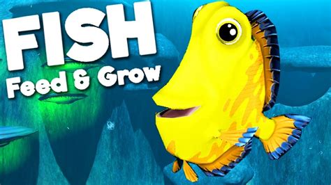 Прохождение Feed Fish And Grow Здоровые чудовища 00 Youtube