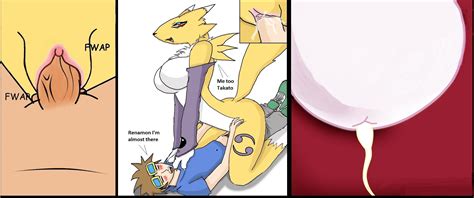 rule 34 anthro breasts clothes color cowgirl position cum cum inside digimon female furry