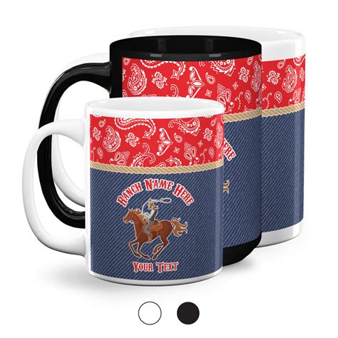 Western Ranch Coffee Mug Personalized Youcustomizeit