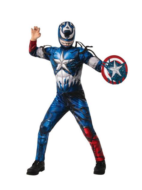 Buy Rubies Venomized Captain America Child Halloween Costume Online In