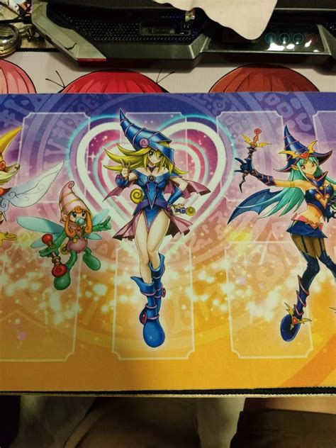 Yugioh Dark Magician Girl Dark Side Of Dimension Playmat Hobbies And Toys Toys And Games On