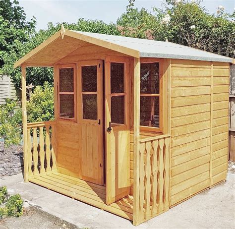 Homewood Houghton Wooden Summerhouse With Canopy 7 X 7ft At Argos Reviews