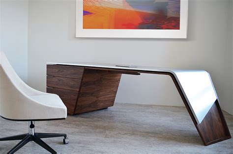 Executive office desks are so vital that they can speak for you and the image of your company. custom home office furniture | modern custom design | 602 ...