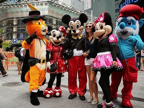 Touching By Costumed Characters Rampant In Times Square Report Midtown Ny Patch