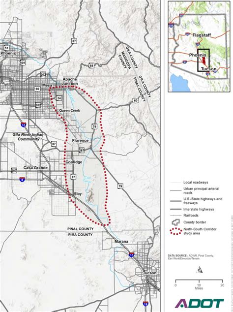Adot Update Pinal County Northsouth Corridor Government Affairs