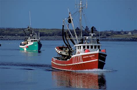 Fishing Boats In Nova Scotia Photograph By Carl Purcell