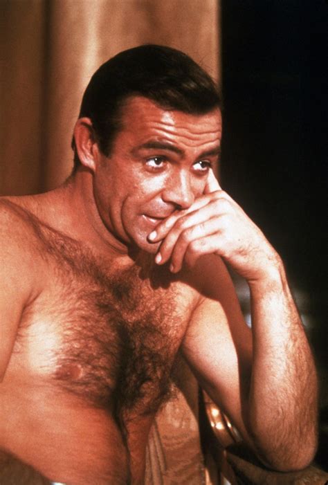 Ouf Sean Connery Sean Connery James Bond James Bond Homens Peludos