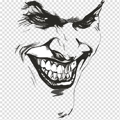 fan art batman drawing from when i was 8 redraw at 15. Joker Batman Drawing Art Sketch, joker transparent ...