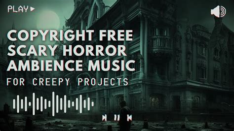 Scary Horror Music Copyright Free For Your Creepy Projects 🪦💀👻