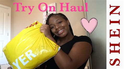 Shein Clothing Haul Try On With Me Youtube