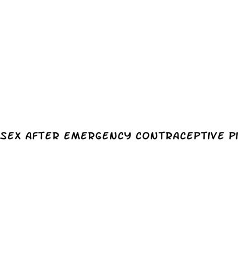 Sex After Emergency Contraceptive Pills Diocese Of Brooklyn