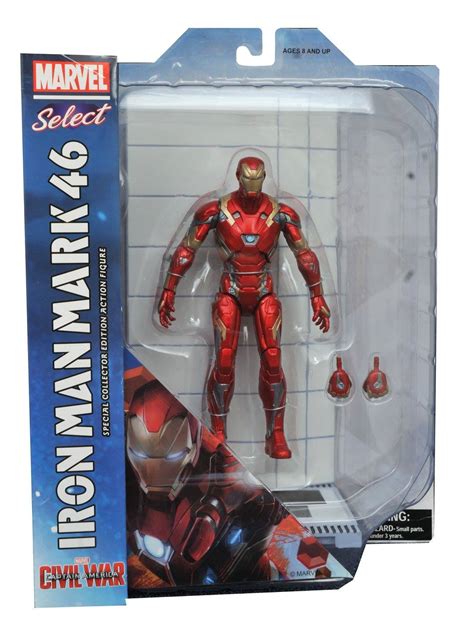 Captain America Civil War Marvel Select Figures In Packaging The