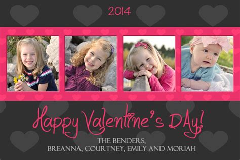 Valentines Photo Cards Valentines Day Card Etsy