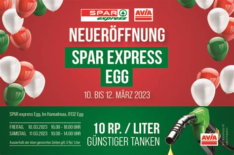 Eröffnungfeier Avia Tankstelle Und Spar Expess Shop In Egg Zh