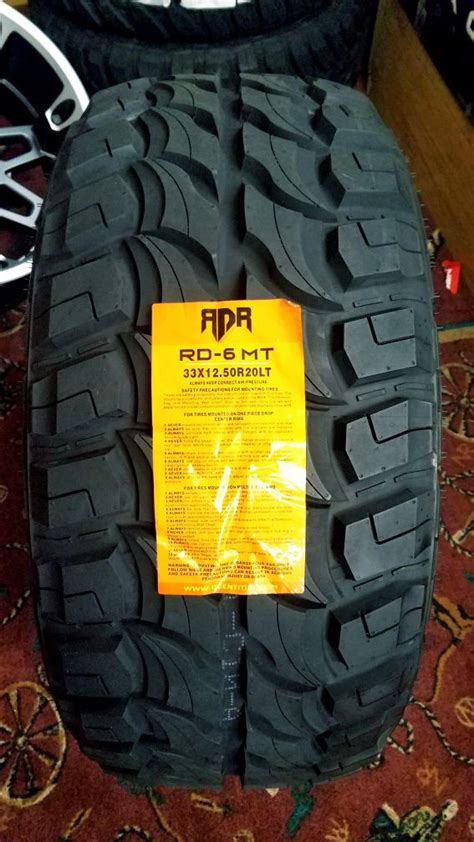 20x12 8x170 44 With 33x125r20 Mud Tires Package Deal For Sale In