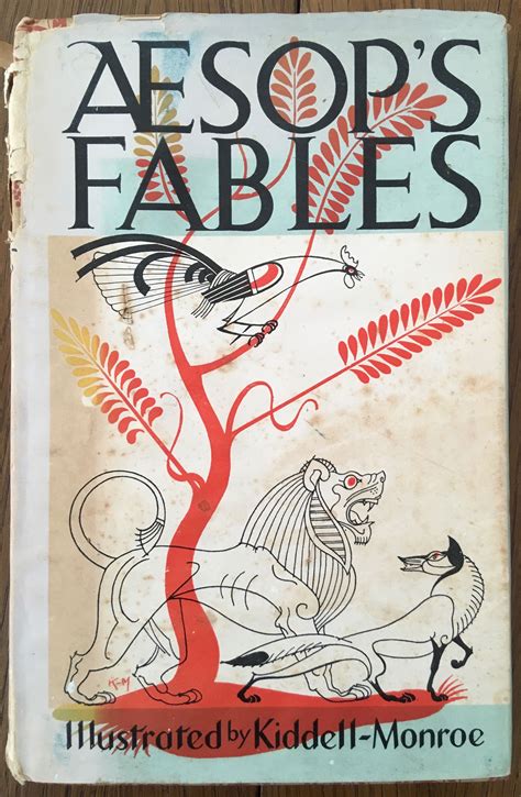 Aesops Fables Illustré Par Langlaise Joan Kiddell Monroe En 1961