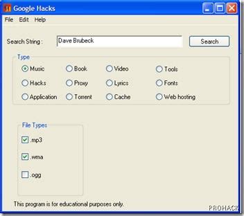 I was looking for hacks that will be helpful for me to get better at this such as different sharing methods, creating quizzes. Hack Google with Google Hacks - Pro Hack