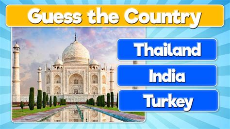 Guess The Country By The Landmark Where Is The Landmark Quiz Youtube