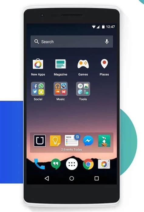 The app makes use of an arch layout. 10 Best Android Launchers To Enhance Looks And Performance ...