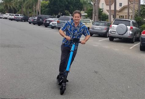 Scoot Yourself La Jolla Light Reporter Takes Test Roll On An Electric